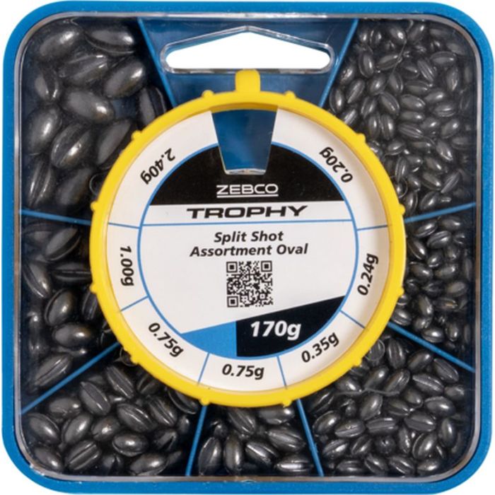 Set Alice Despicate Zebco Trophy Oval Split Shot, 170g/cutie