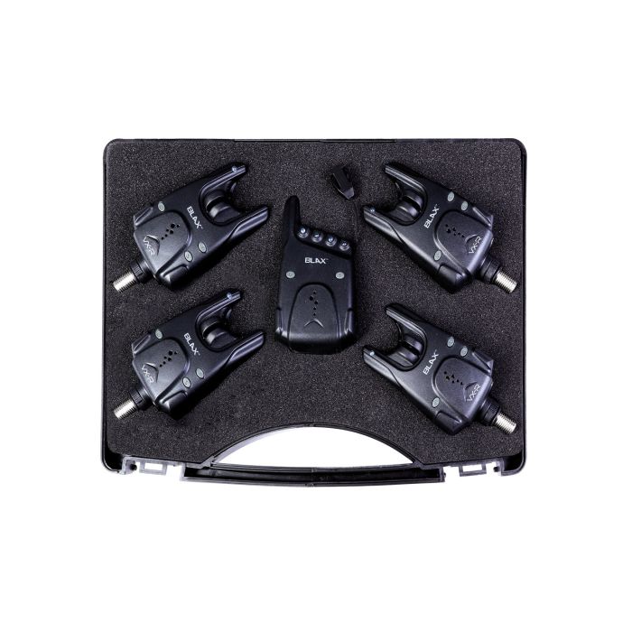 Set Avertizoare Carp Spirit Blax VX-R + Statie, 4+1