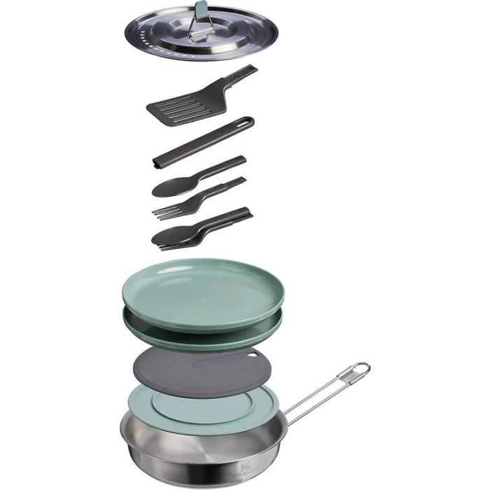 Főzőkészlet Stanley Wildfare Core Fry Pan Cookset, 0.94L, Shale/Charcoal 2