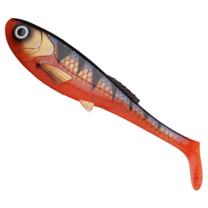 Gumihal Abu Garcia Beast Slim Paddletail, Red Tiger, 21cm, 94g, 1 db/bliszter