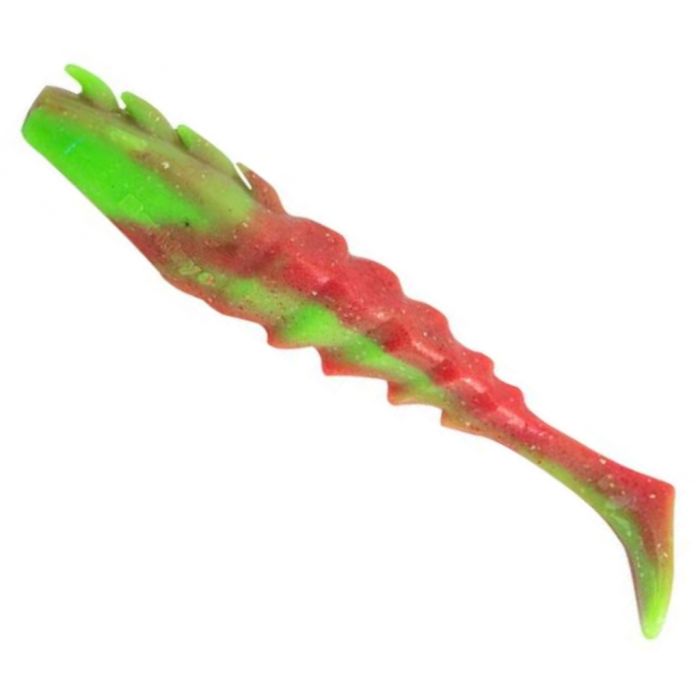 Shad Berkley Gulp! Nemesis Prawn Paddle Tail Soft Bait Lure, Nuclear Chicken, 12.5cm, 3db/csomag