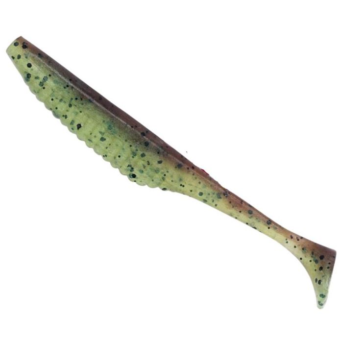 Shad Duo Realis Versa Shad, F082 Green Pumpkin Chartreuse, 7.6cm, 10db/csomag