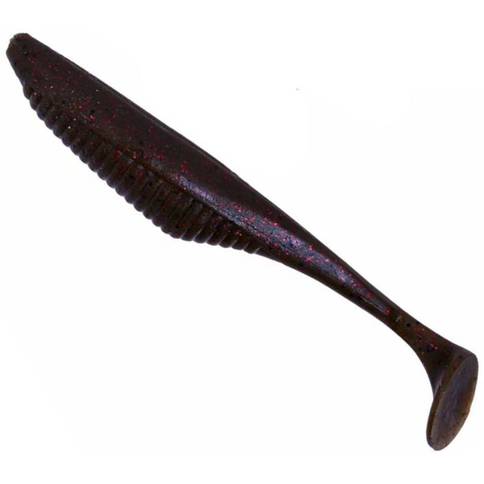 Shad Duo Realis Versa Shad Fat, F018 Green Pumpkin Red Flake, 12.5cm, 5 db/csomag