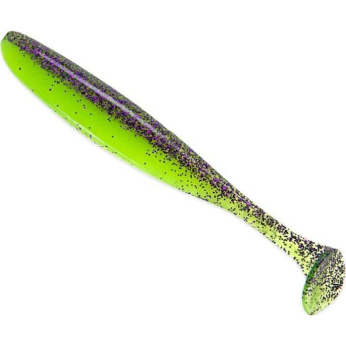 Shad Keitech Easy Shiner, Szín Purple Chartreuse, 11.4cm, 6 db/csomag
