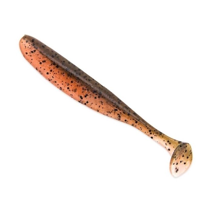 Shad Keitech Easy Shiner, Green Pumpkin Fire, 8.9cm, 7buc/plic
