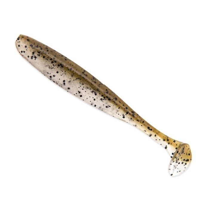 Shad Keitech Easy Shiner, Green Pumpkin PP. Shad, 10cm, 7buc/plic