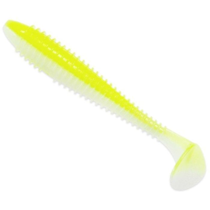 Shad Keitech Fat Swing Impact, Chartreuse Shad, 7cm, 8buc/blister