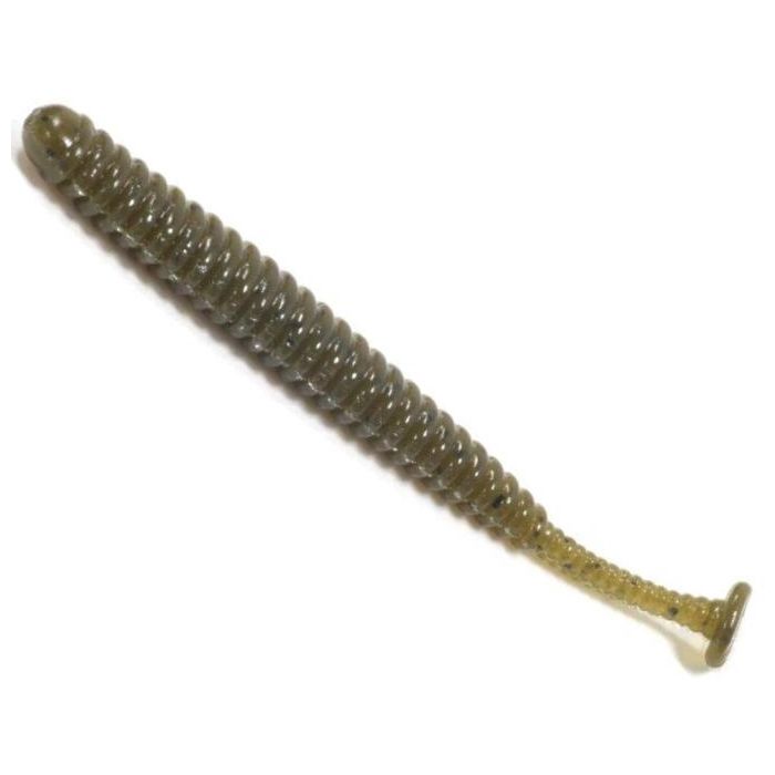Shad Reins Aji Adder 2'', Green Pumpkin, 5cm, 15buc/plic