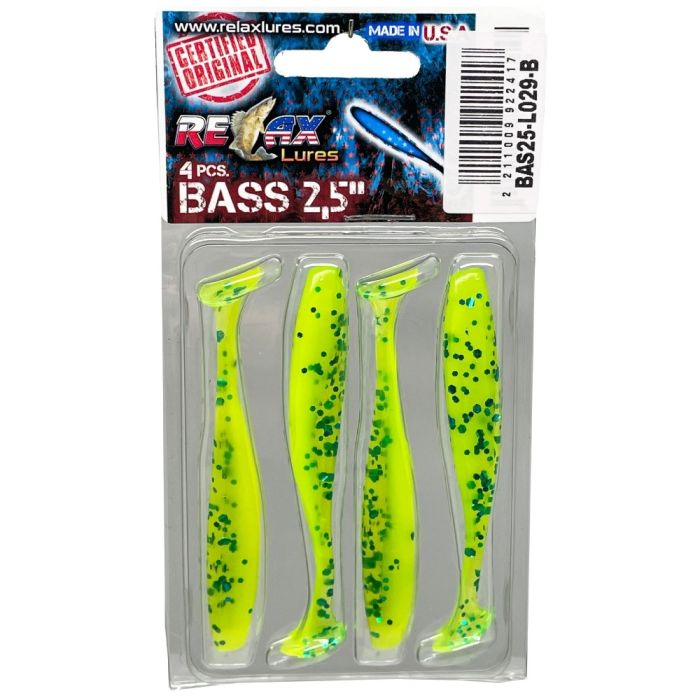 Shad Relax Bass Laminat, L029, 6.5cm, 4buc/blister
