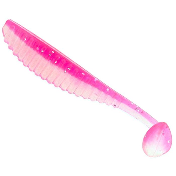 Shad S-Cape Reins, Clear Pink, 8.9cm, 6buc/plic