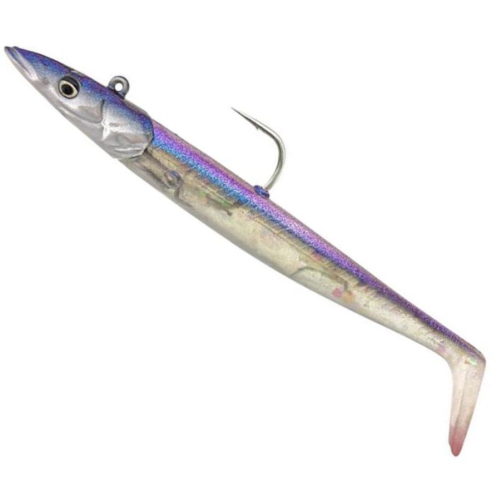 Úszó műcsali Savage Gear Sandeel V2, 23.5cm, 175g, Blue Sandeel, 2+1db