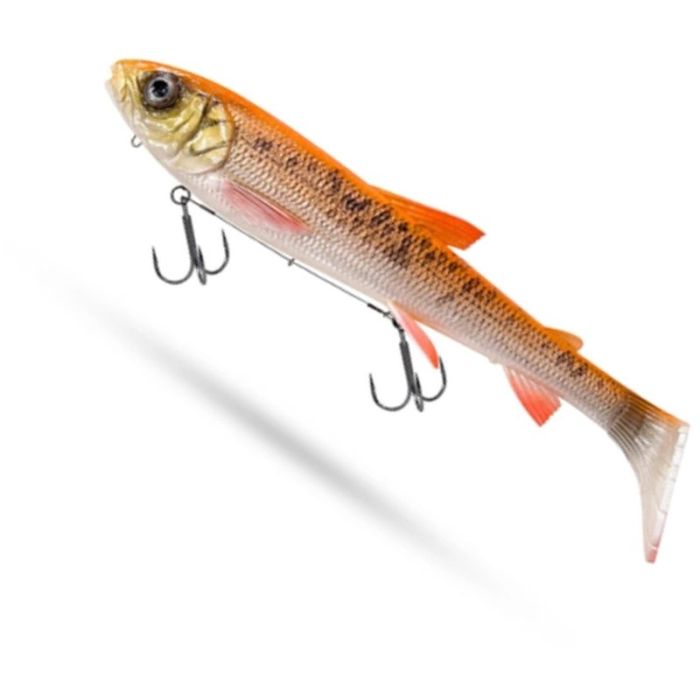 Gumihal Savage Gear 3D Whitefish Shad XL, Golden Albino, 35cm, 450g