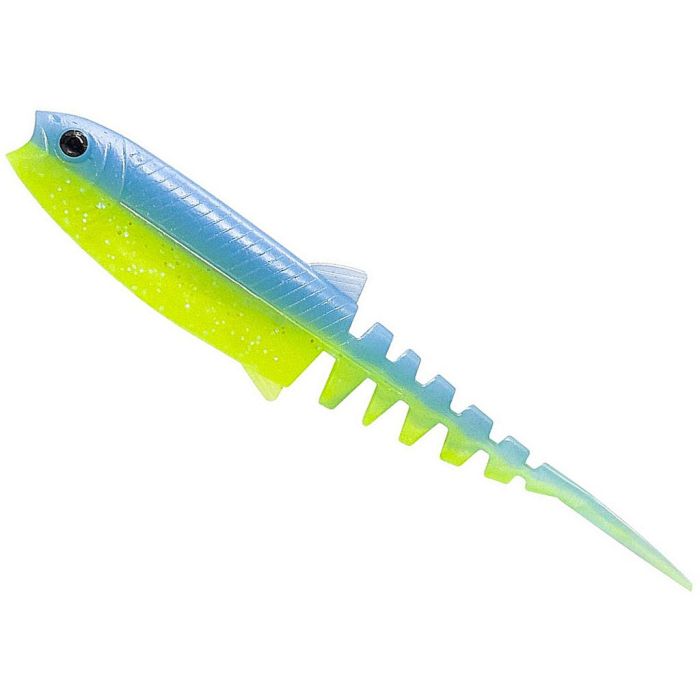 Shad Savage Gear Cannibal Minnow V-Tail, Blue Chart, 10cm, 4db/csomag