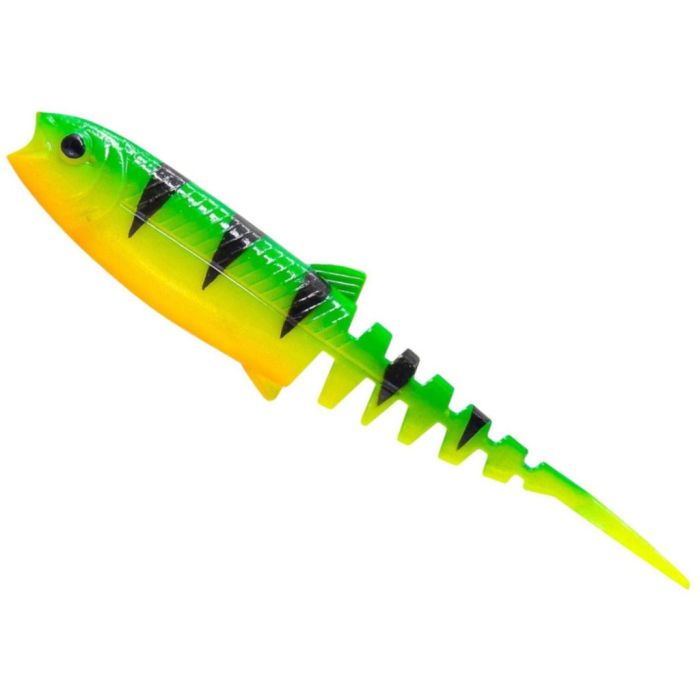Shad Savage Gear Cannibal Minnow V-Tail, Firetiger, 12.5cm, 4db/csomag