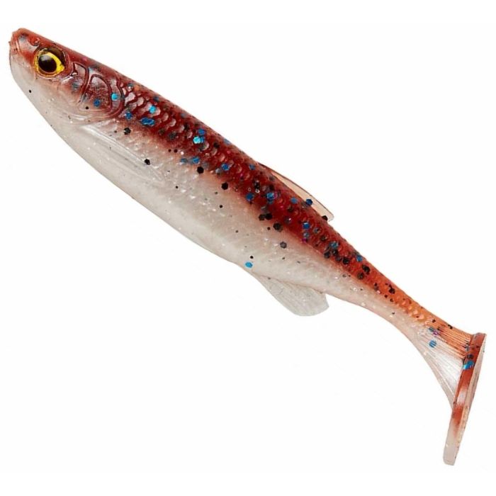 Shad Savage Gear Fat Minnow T-Tail, Smelt, 10.5cm, 5buc/plic
