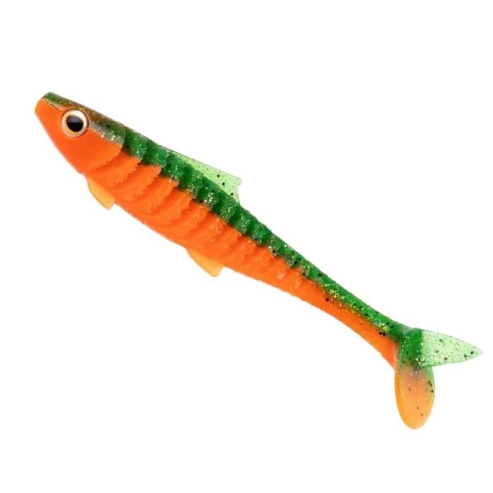 Shad Zeck Baby Rippler, Szín Green Fire, 12cm, 11g, 3db/csomag