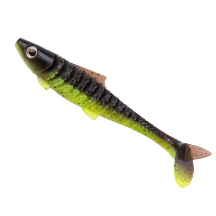 Gumihal Zeck Baby Rippler, Moor Kiwi, 12cm, 11g, 3db/csomag