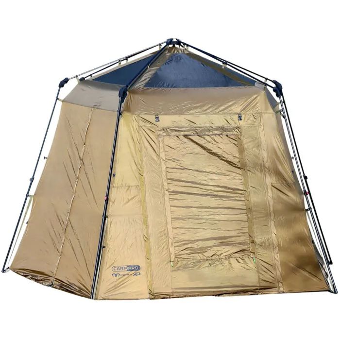 Carp Pro RAM XD Shelter sátor 3+ személyes Két bejárat, 330x330x220cm 2