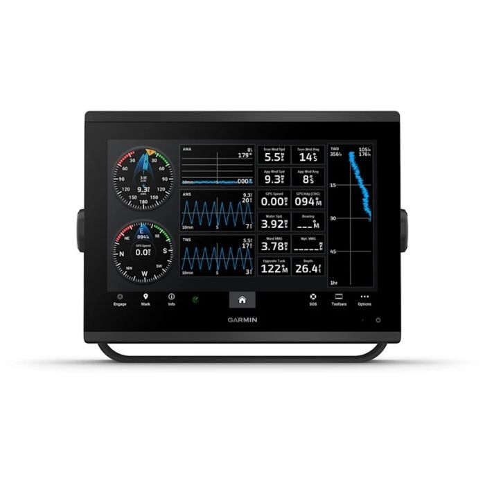 Sonar Chartplotter Garmin GPSMAP 1223xsv Worldwide cu SideVu/ClearVu/CHIRP + Radar cu Cupola GMR 18 HD3 7