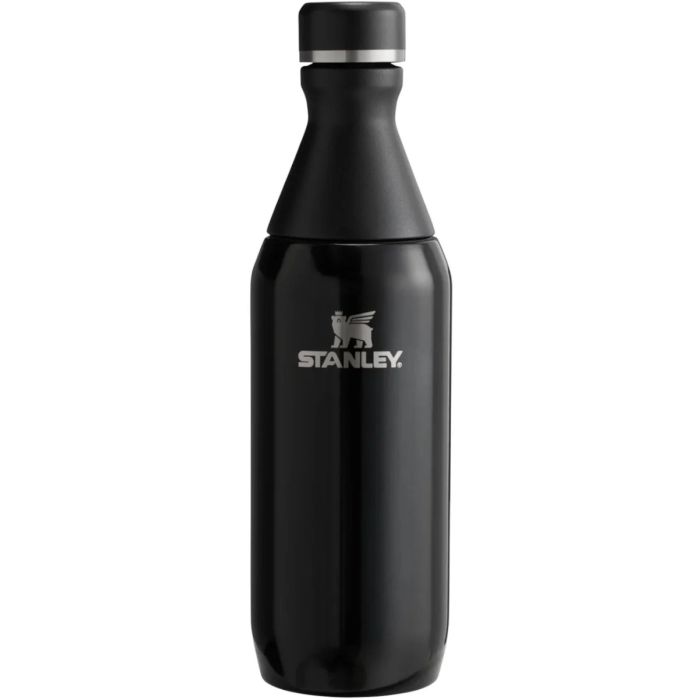 Sticla Termos Stanley All Day Slim Bottle, Black Gloss, 0.35L