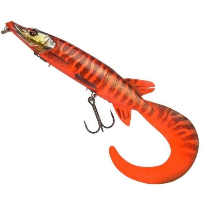 Savage Gear 3D Hybrid Pike Slow Sink műcsali, 17cm, 47g, Red Pike, 1+2 farok/bliszter