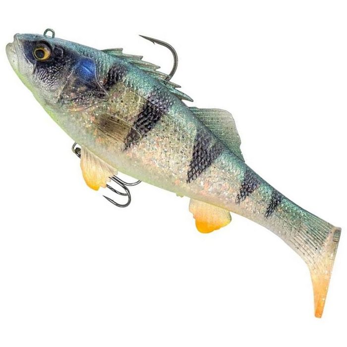 Swimbait Savage Gear 3D Perch RTF, Ghost Silver, 17.5cm, 96g