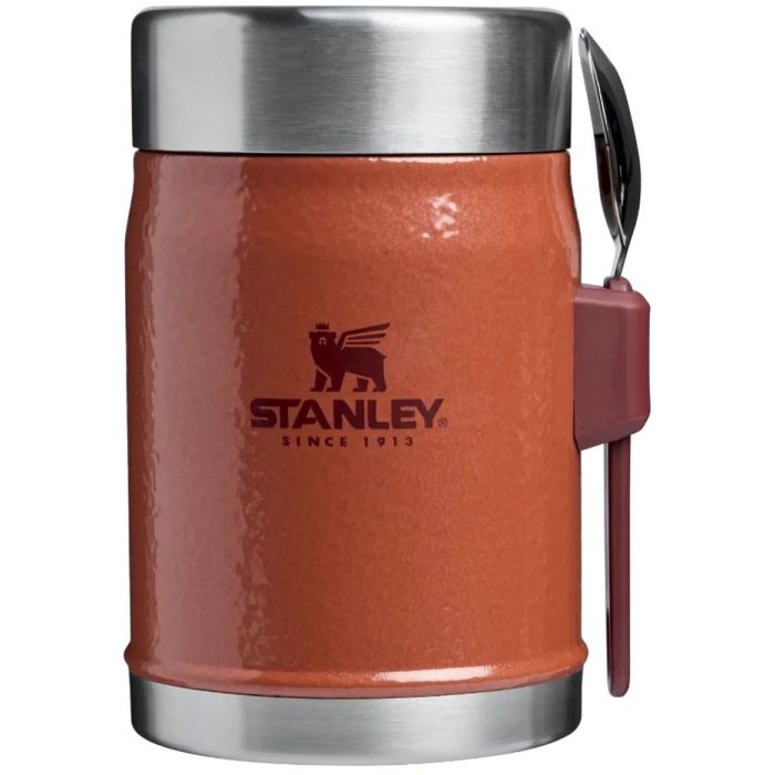 Ételtermosz Stanley The Legendary Food Jar + Spork, 0.4L, Hammertone Clay