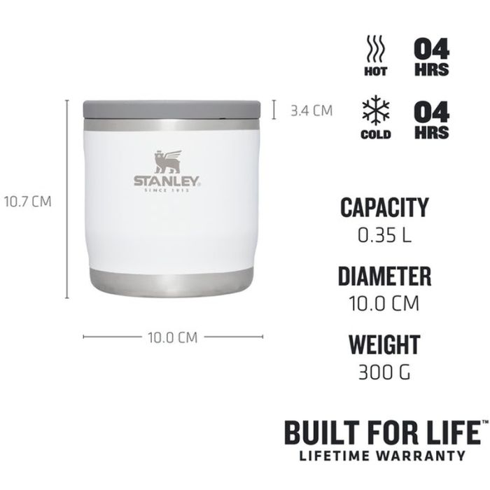 Stanley Adventure To-Go Food Jar ételhordó termosz, Polar, 0.35L 2