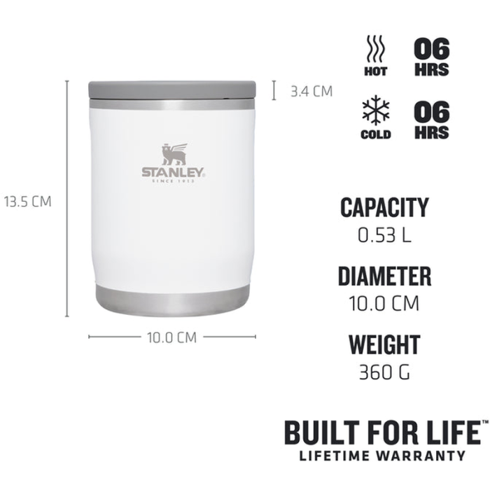 Termos pentru Mancare Stanley Adventure To-Go Food Jar, Polar, 0.53L 2