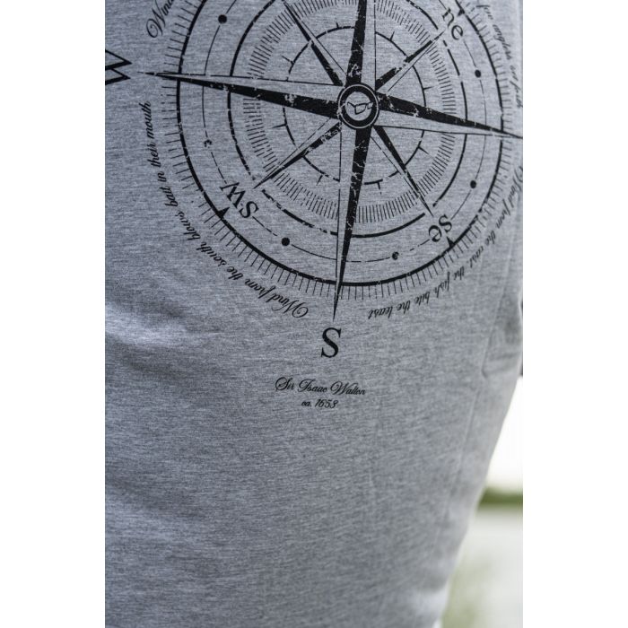 Tricou Korda Compass Tee, Heather Grey 4