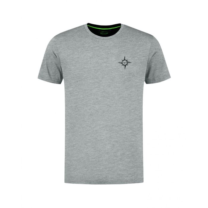 Tricou Korda Compass Tee, Heather Grey