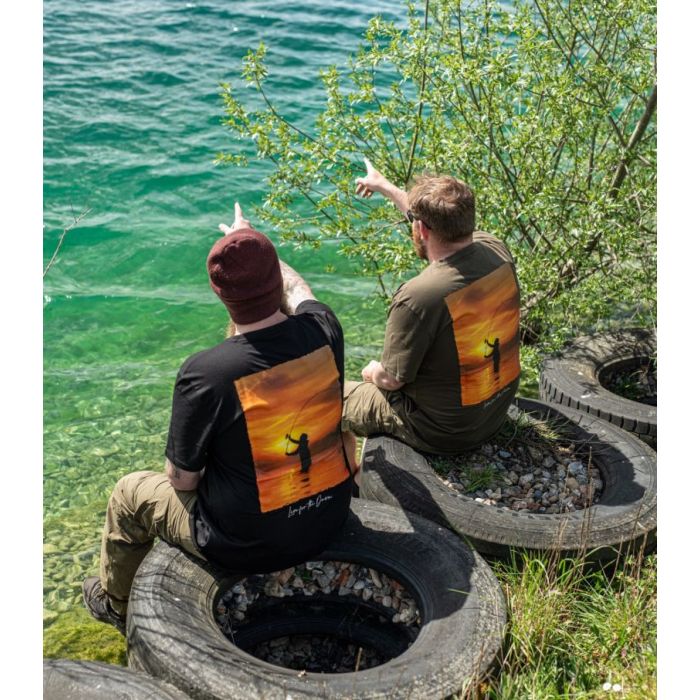 Tricou Korda Sunrise Tee, Black 5