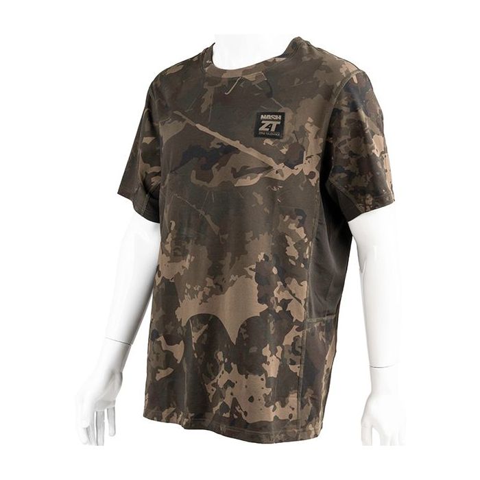 Tricou Nash ZT Lite Luxe T Shirt Camo