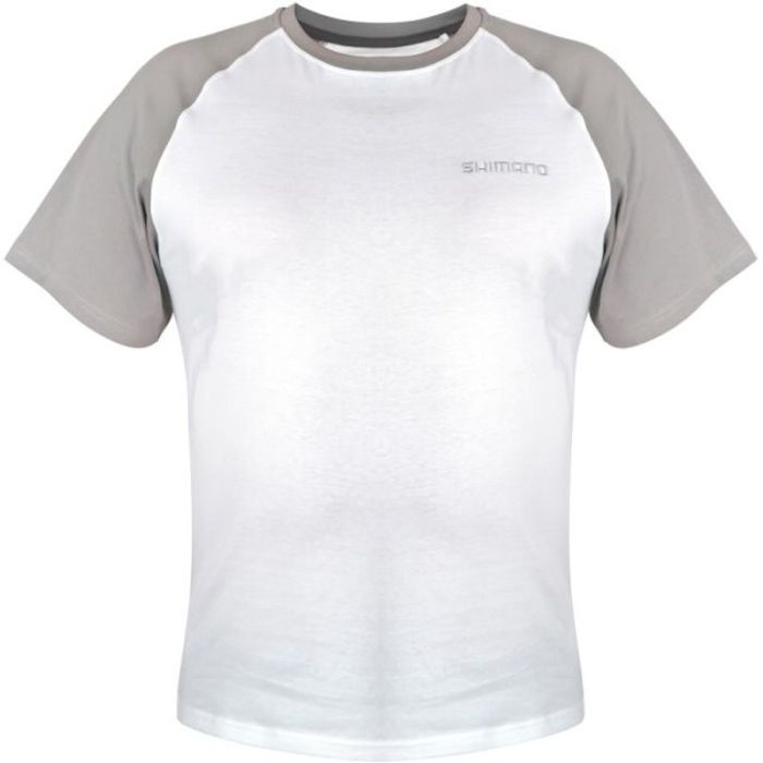 Shimano rövid ujjú póló, White