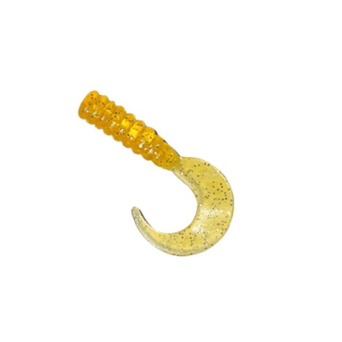 Twister Delalande King, Narancs Paillete, 3cm, 25db/csomag