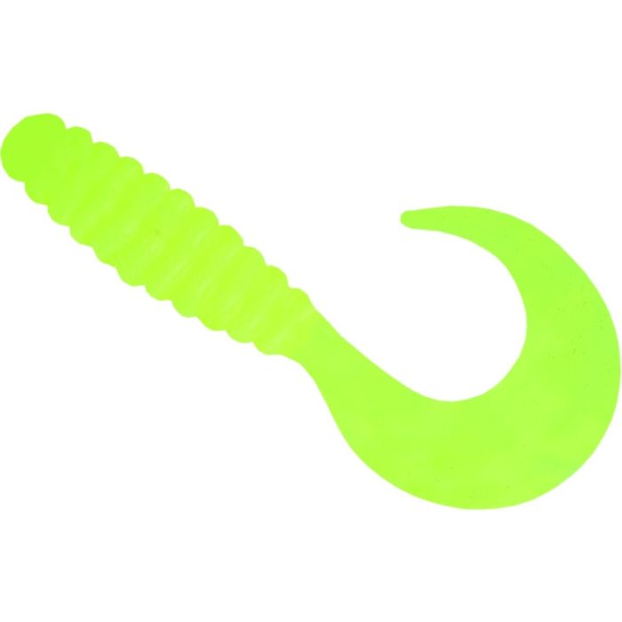 Twister Mann's 2" CTG, Chartreuse Fluorescent, 5cm, 20buc/plic