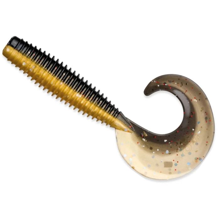 Storm Go-To Grub twister, szín: GD Gold Digger, 8cm, 1g, 5 db/bliszter