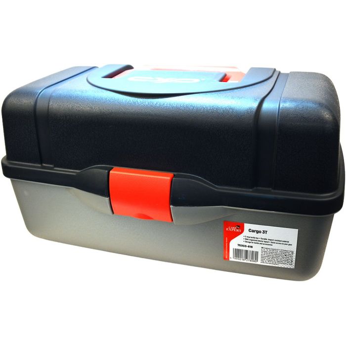 Carp Expert Neo 3-Tray horgászkellék-tartó doboz, 40x22x21cm