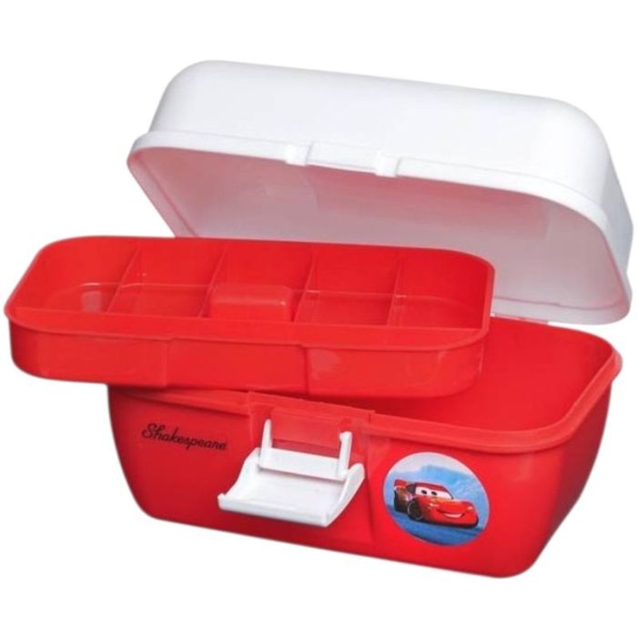 Shakespeare Disney Cars horgászdoboz, 23.50x15.50x14cm 2