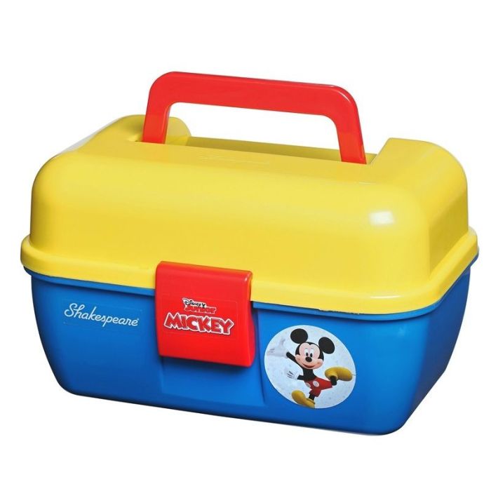 Shakespeare Disney Mickey horgászfelszerelés-tároló doboz, 23.50x15.50x14cm