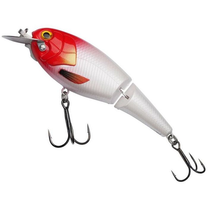 Abu Garcia Hi-Lo Jointed Floating wobbler, piros fejjel, 12cm, 47g