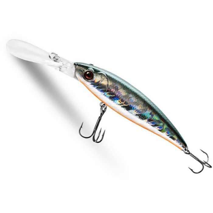 Delphin Wobby Jerk-DP wobbler, Suspending, Mirror, 9cm, 12.50g