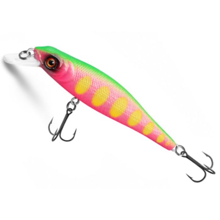 Delphin Wobby Jerk-Sh wobbler, Neon szín, 8cm, 6.50g