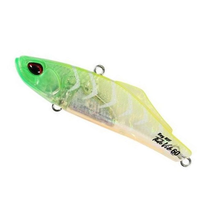 DUO Bay Ruf Tide Vib 60 wobbler, Lime Head Clear Gigo, 6cm, 9.6g