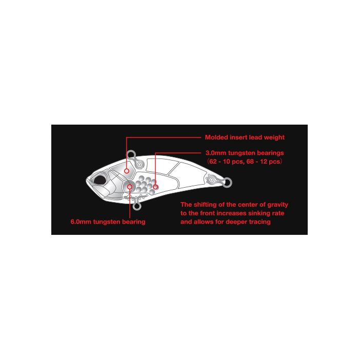 Wobbler DUO Realis Vibration 62 G-Fix, Ghost Gill, 6.2cm, 14.5g 3