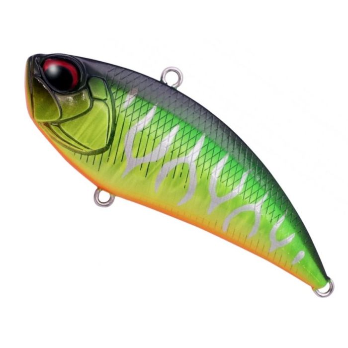 Wobbler DUO Realis Vibration 68 Apex Tune, Süllyedő, APA3346 Lime Tiger, 6.8cm, 14.3g