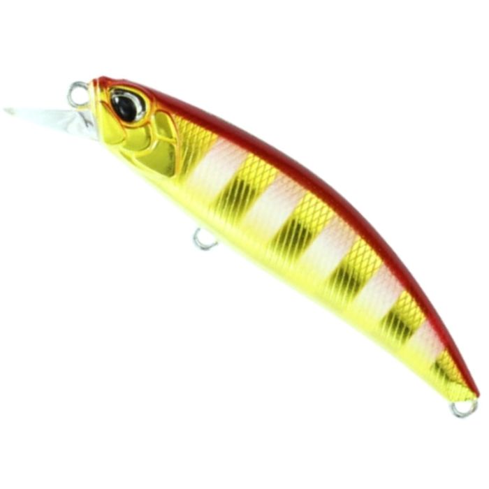 Wobbler DUO Spearhead Ryuki 60S, ASA4091 UV Red Gold Zebra Glow, 6cm, 6.5g