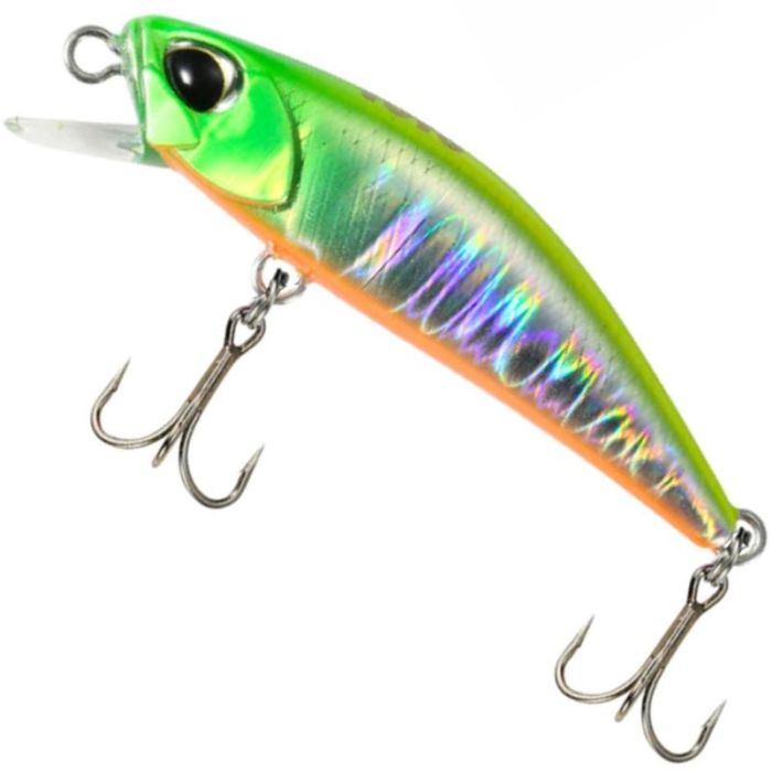 Wobbler DUO Tetra Works Toto 45HS, CPA0601 Lime Head Chart OB, 4.8cm, 4.3g