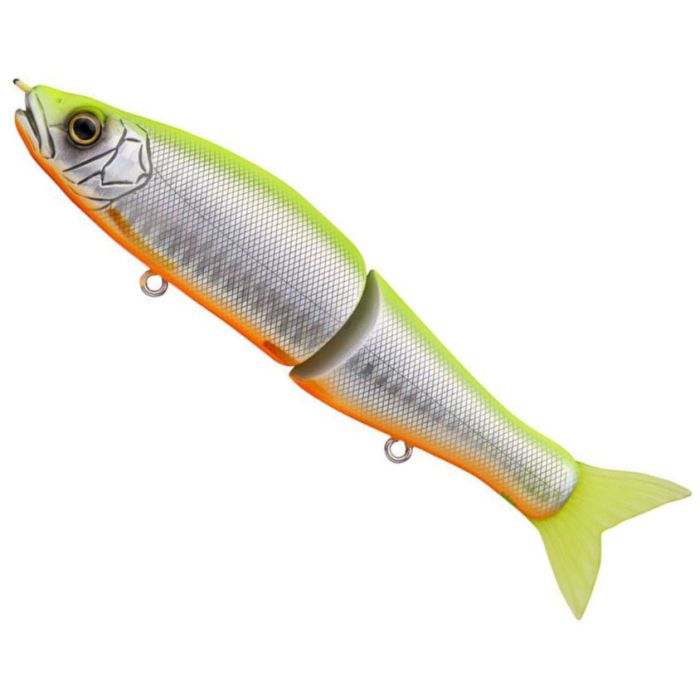 Vobler Gan Craft Jointed Claw 148F Salt Custom, 10 Chart&Orange, 14.8cm, 34g