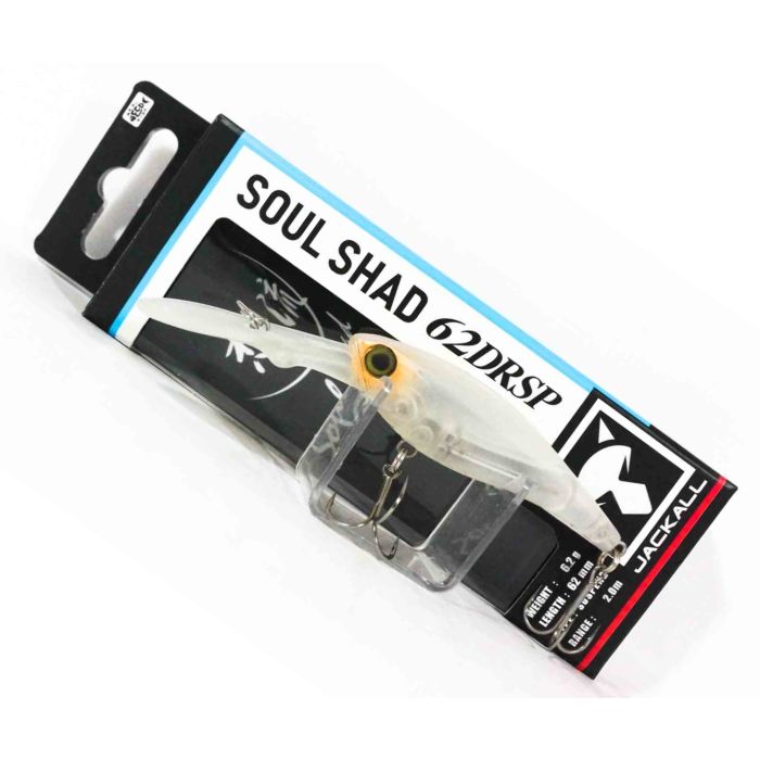 Wobbler Jackall Soul Shad 62DRSP, Secret Shirauo, 6.2cm, 6.2g 2